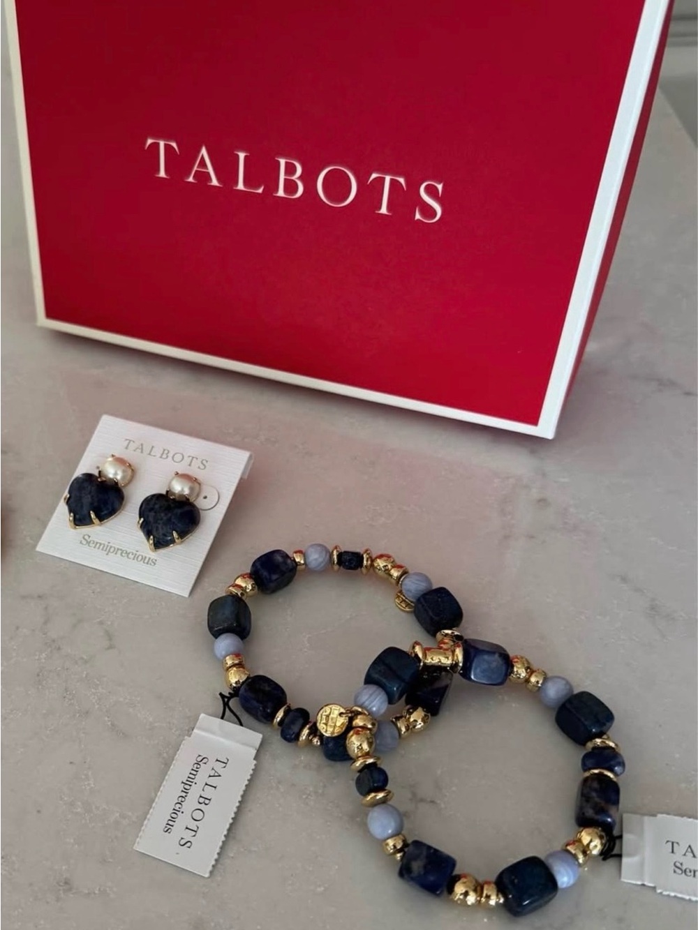 Talbots Semi-precious Jewelry Set